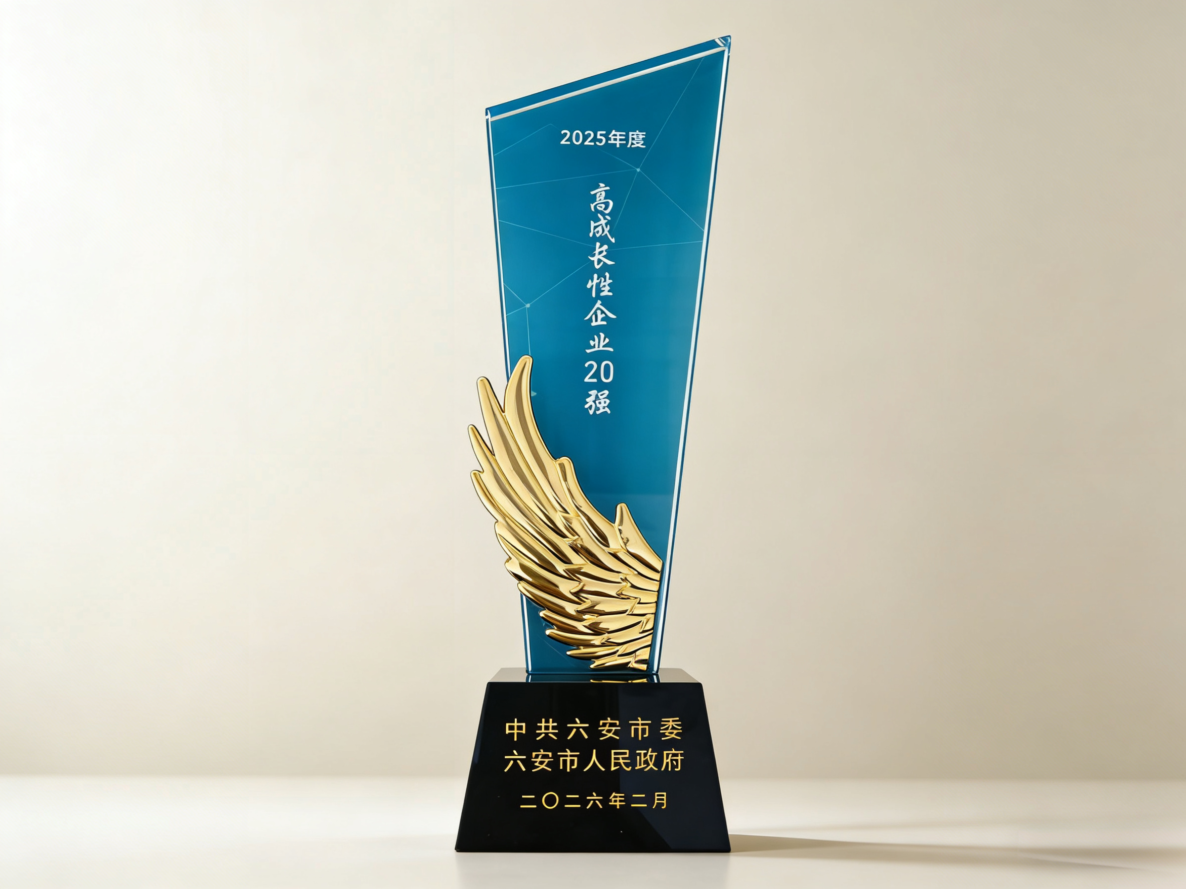 六安鑄造獲”2025年度高成長性企業20強“榮譽.png 六安鑄造獲”2025年度高成長性企業20強“榮譽.png